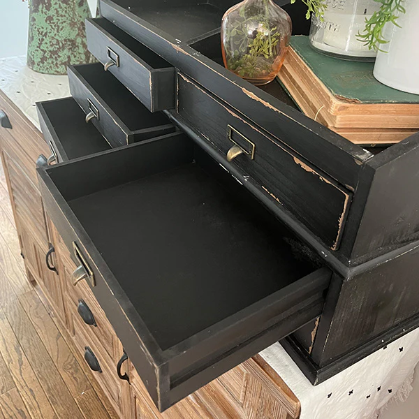 Large Wooden Apothecary Chest