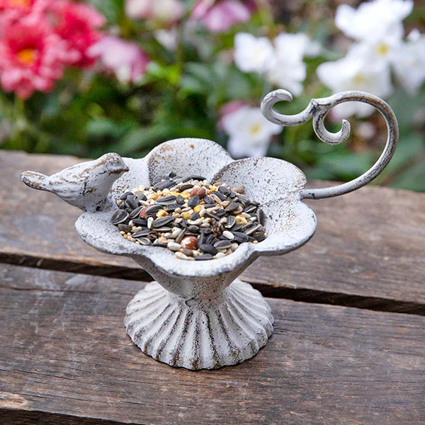 Tabletop Bird Feeder Jewelry Dish