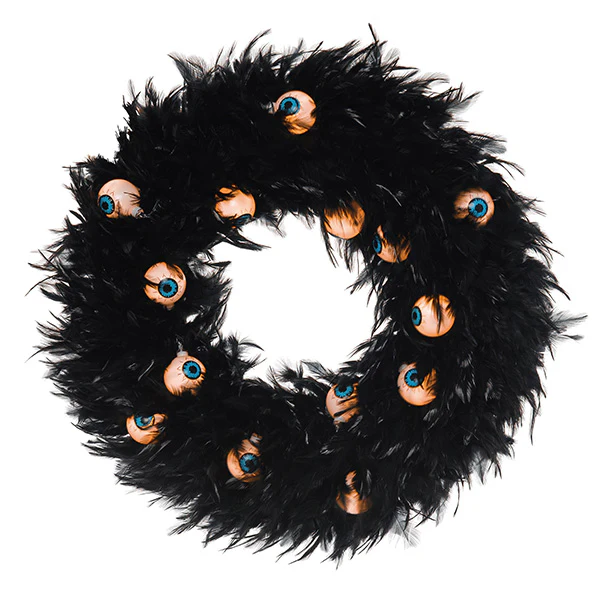 Frightful Fun Halloween Wreath, Pick Your Style