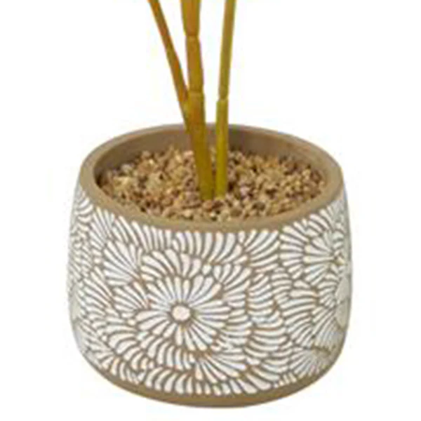 Potted Faux Banyan Tree