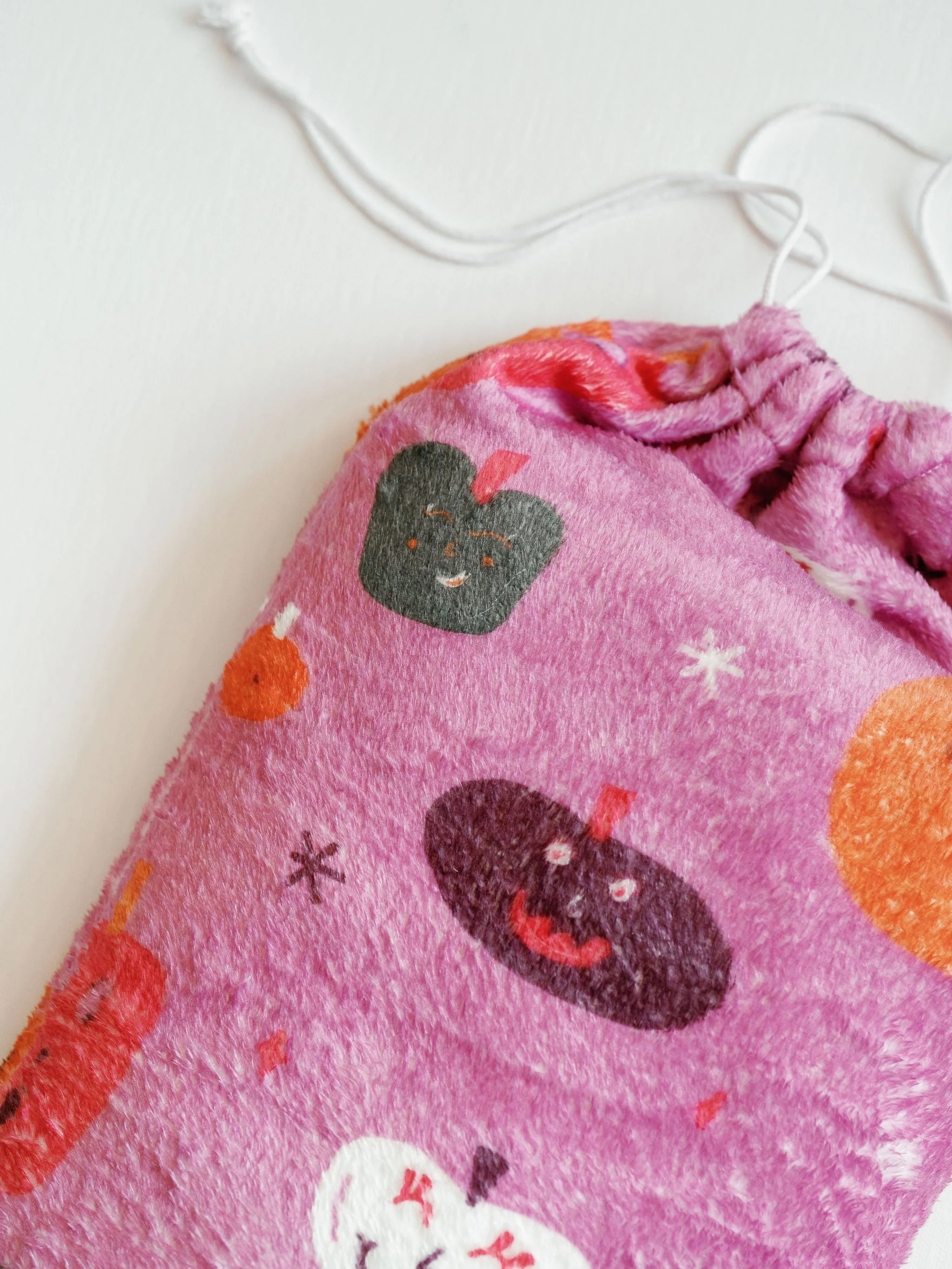 Happy Pumpkin 30x40 Blanket + Bag Set