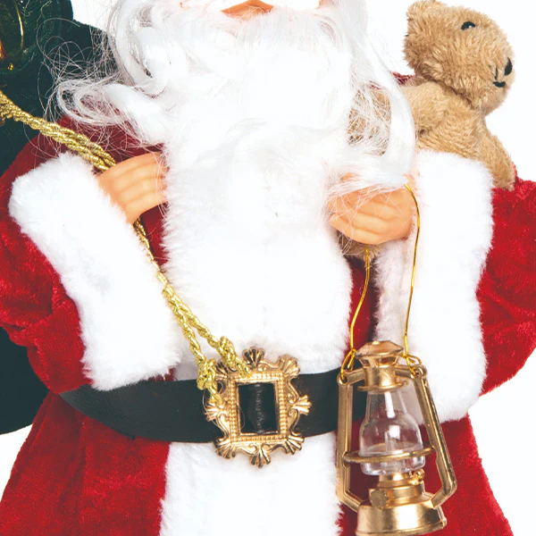 Traditional Santa Christmas Tree Topper