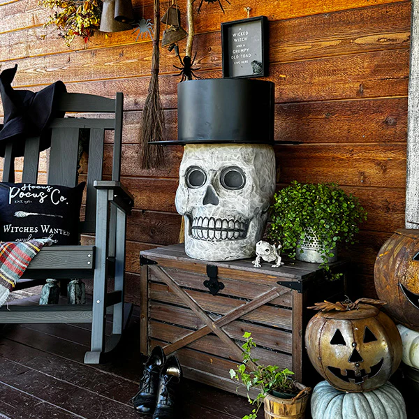 Mr. Skeleton Oversized Candy Bucket