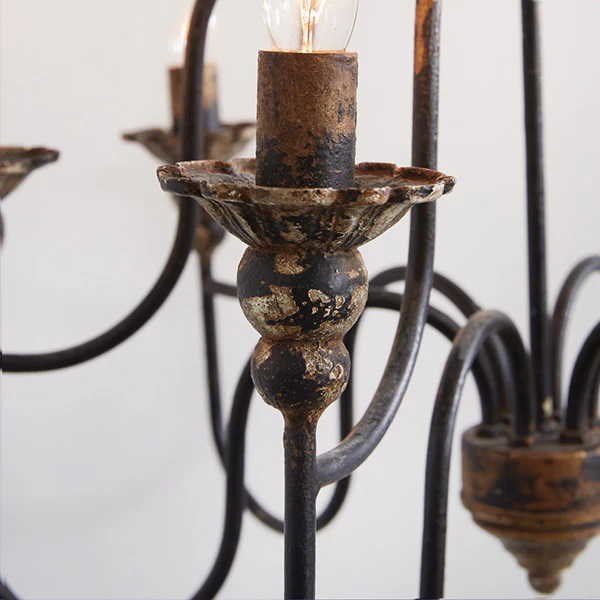 Rustic Hanging Pendant Lamp