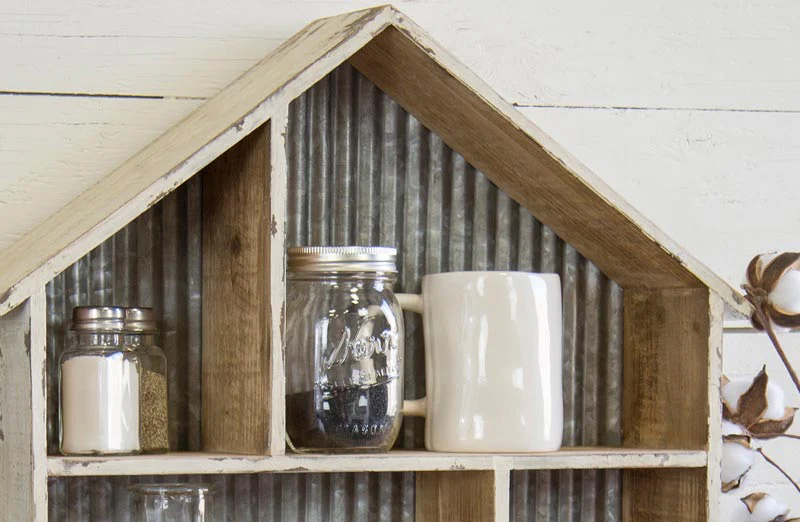 Home Sweet Home Cubby Shelf