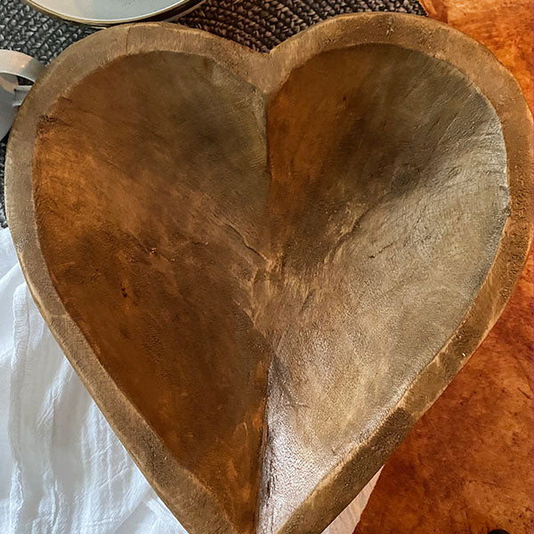 Heart-Shaped Dough Bowl