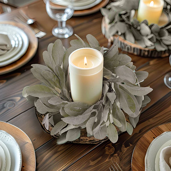 Lambs Ear Spring Wreath