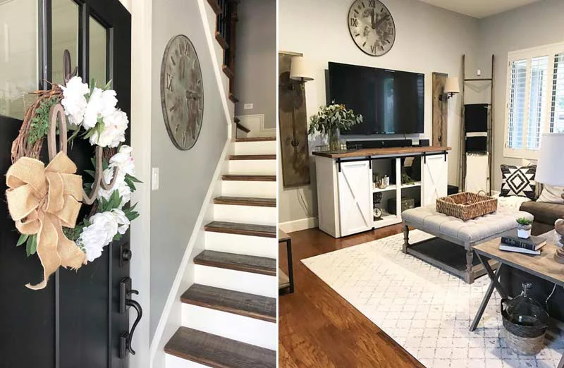 Decorative Relic Metal Wall Clock