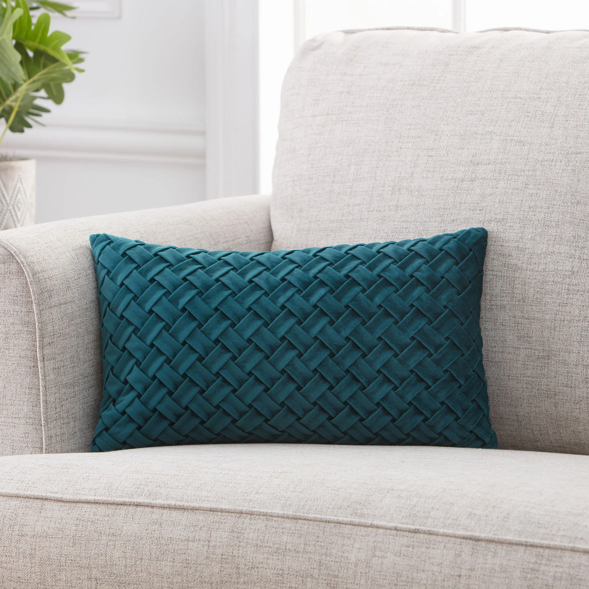 Lattice Throw Pillow Covers
