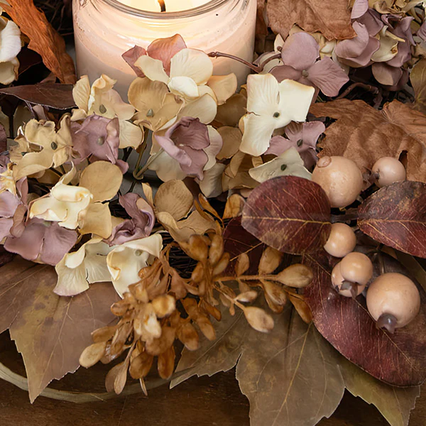 Maple Leaf and Berry Tabletop Decor, Choose Your Style