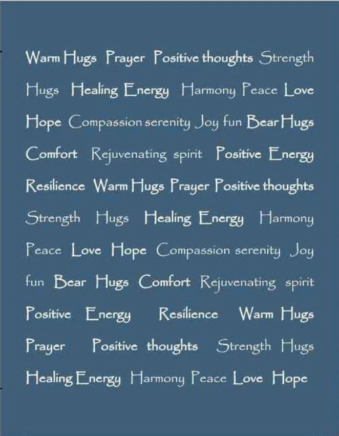 Gift Faux Fur Comfort Words Throw Blanket