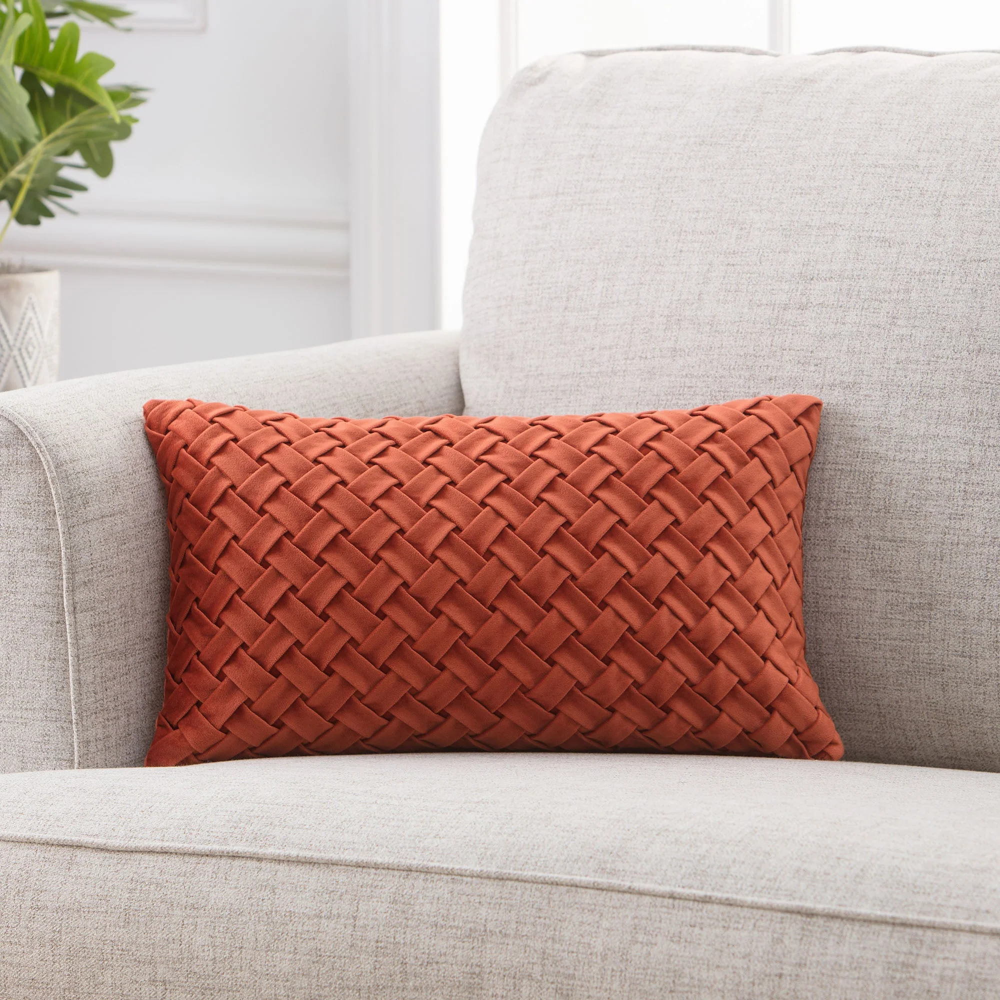 Lattice Throw Pillow Covers