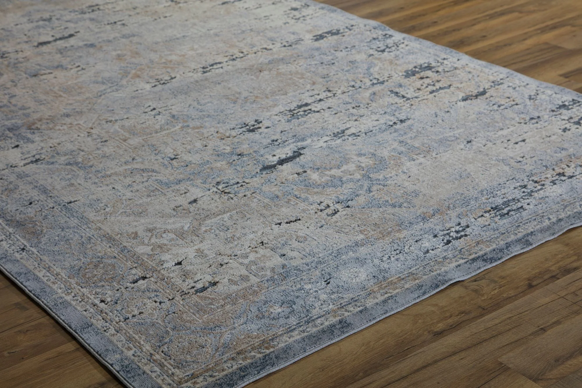 Cambridge Blue Navy Area Rug