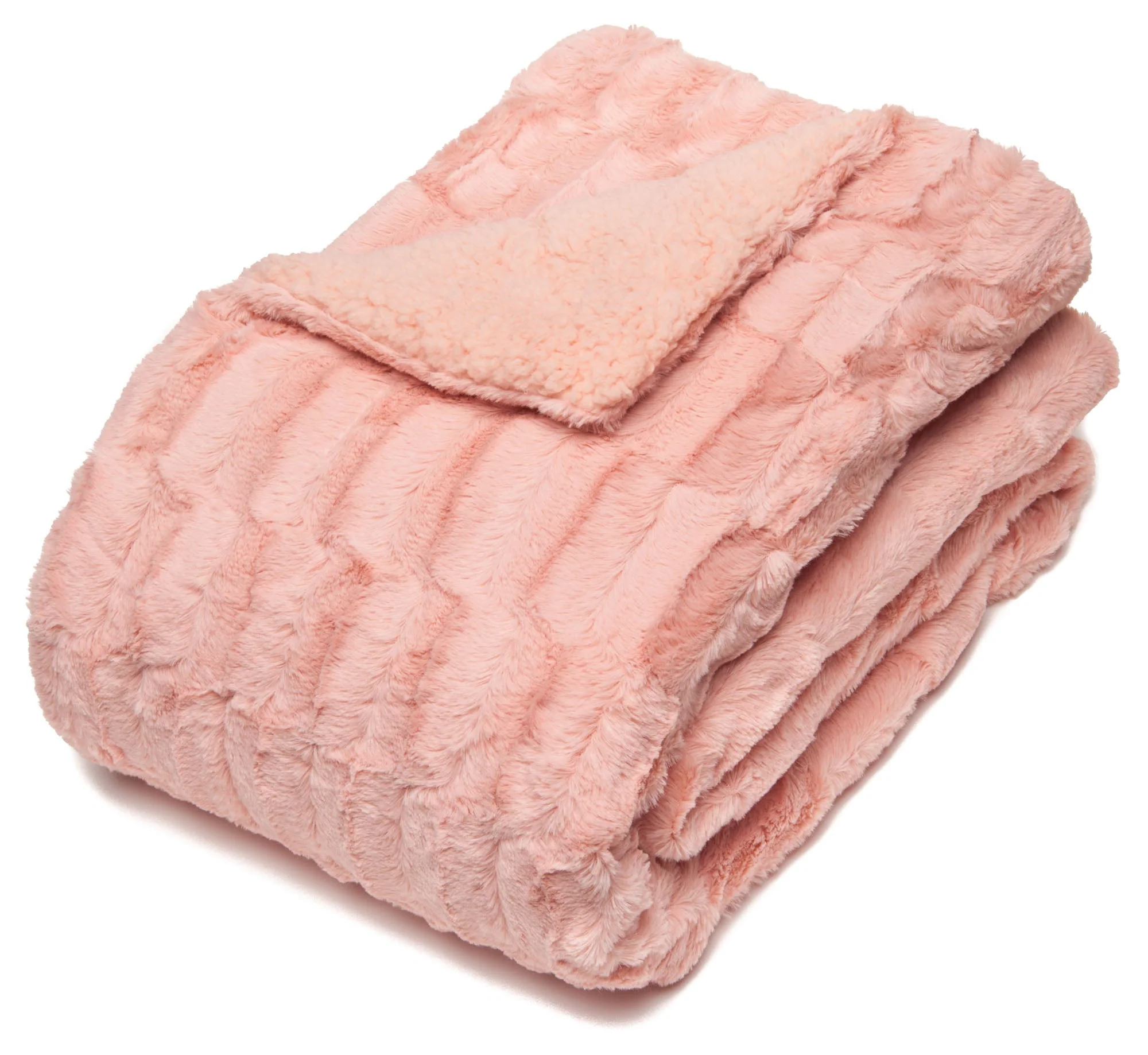 Deco Faux Fur Throw Blanket