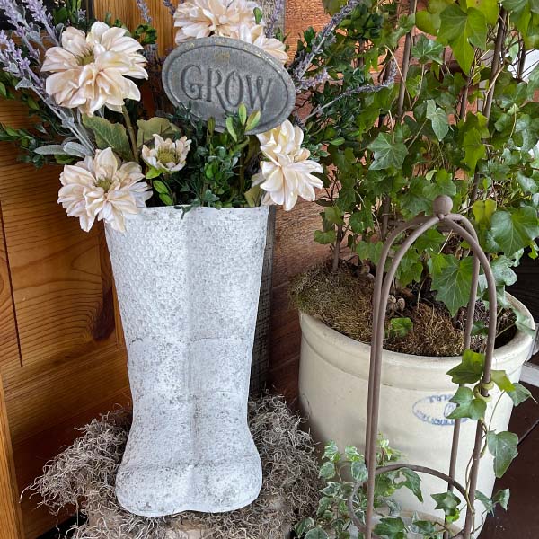 Garden Rainboot Planter