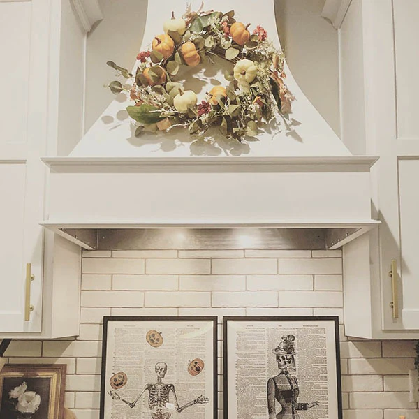 Premium Eucalyptus and Pumpkin Wreath