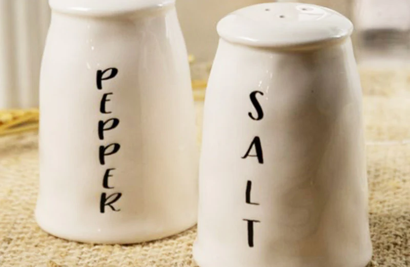 Artisan Inspired Salt & Pepper Shakers