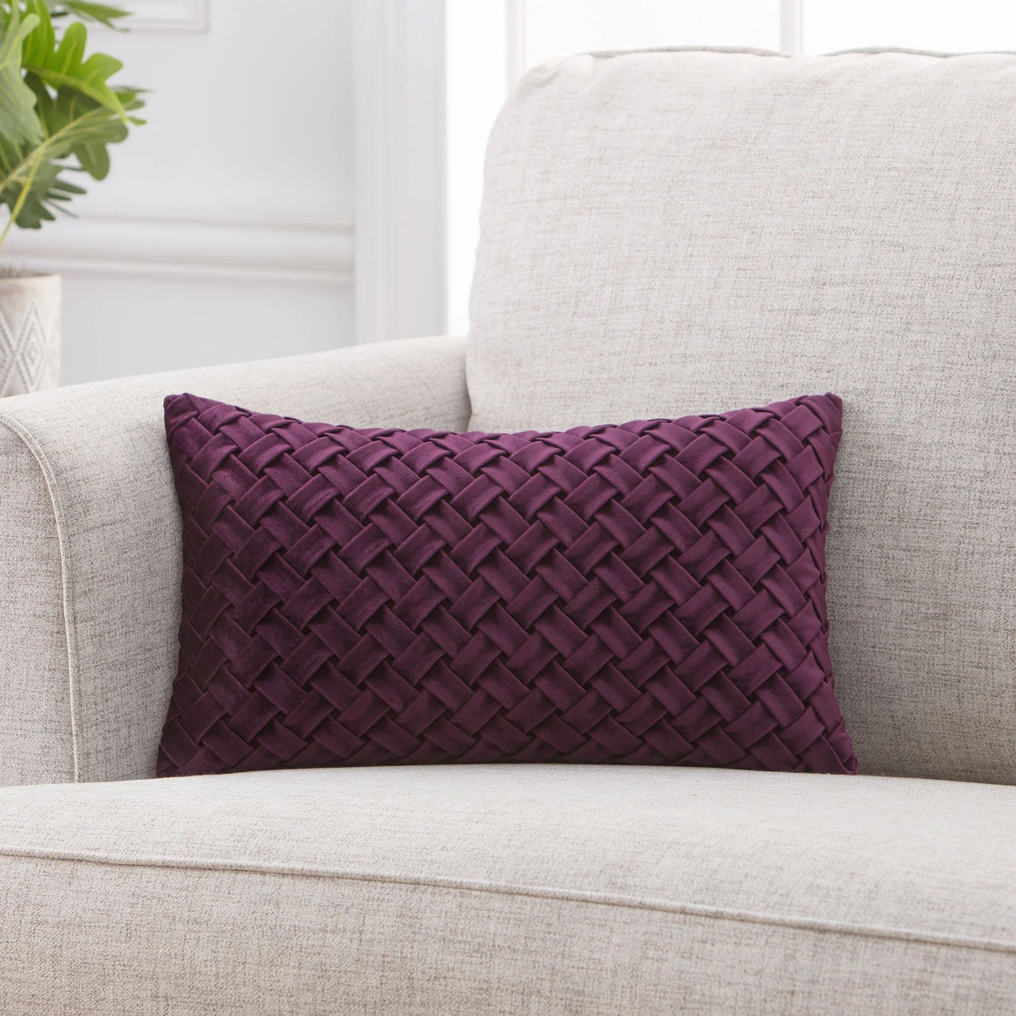 Lattice Throw Pillow Covers