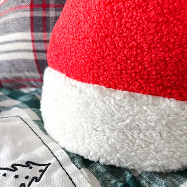Santa Hat Shaped Pillow