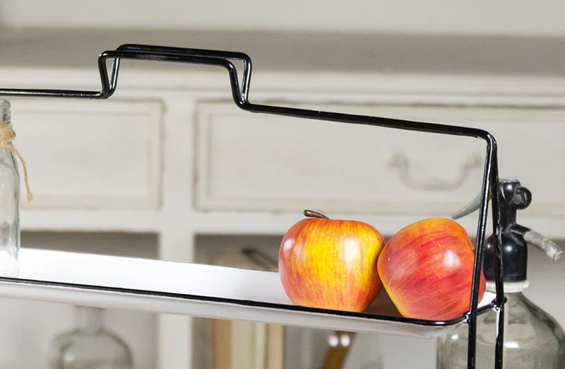 Enamelware Two Tiered Stand