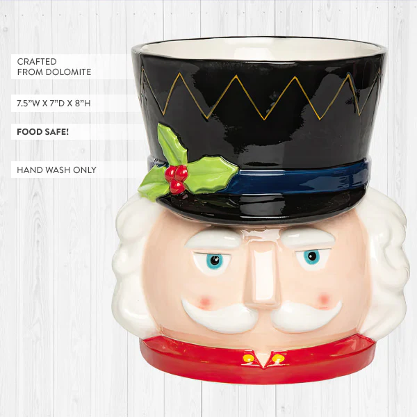 Majestic Nutcracker Utensil Holder