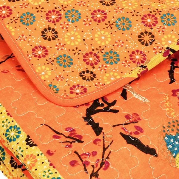 Boho Eclectic Reversible Cotton Throw Blanket, Choose Your Color