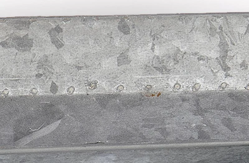 Galvanized Box Trays  Set of 2