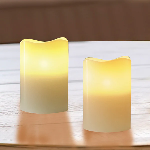 LED Candles, Set of 2 | Pick Your Size