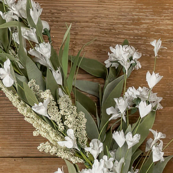 60 Inch White Daisy Spring Garland, Choose Your Color