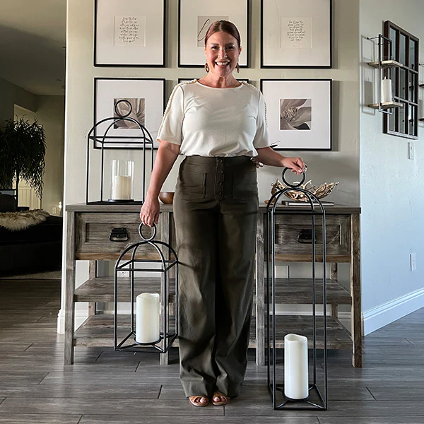 Forged-Iron Outdoor Lanterns, Set of 3