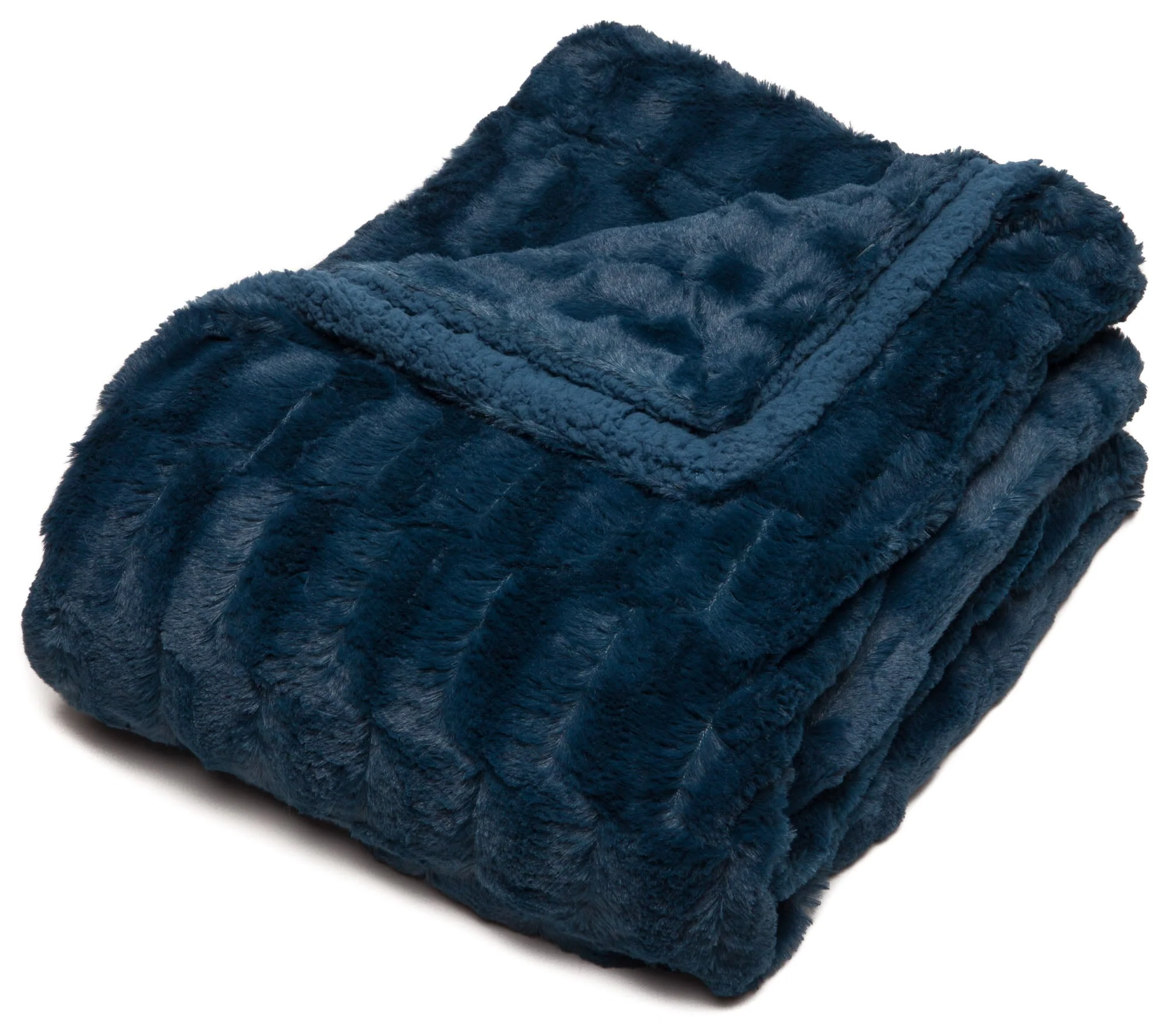Deco Faux Fur Throw Blanket