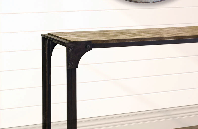 Flat Iron Factory Console Table