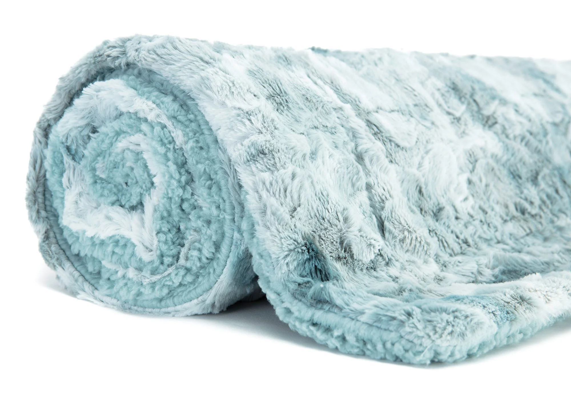 Wolf Faux Fur Throw Blanket