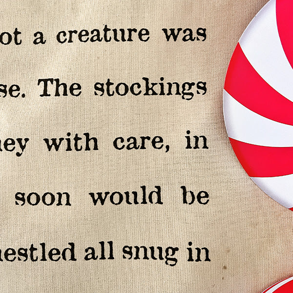 The Night Before Christmas Wall Canvas