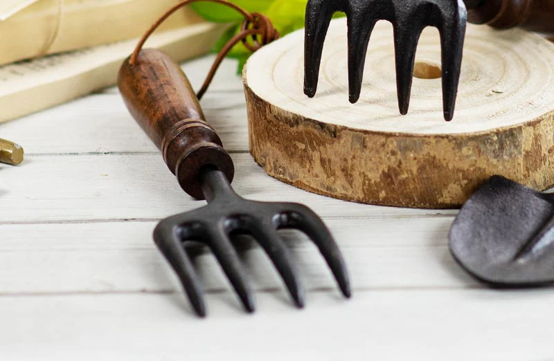 Cast Iron Garden Tools  Set of 3