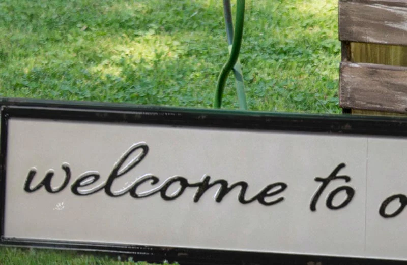 *HUGE* Our Porch Sign