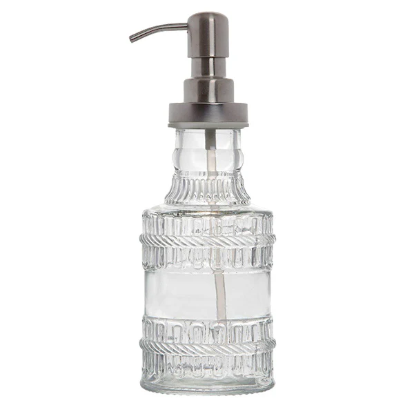 Old-Fashioned Starburst Cut Soap Pumps, Set of 4