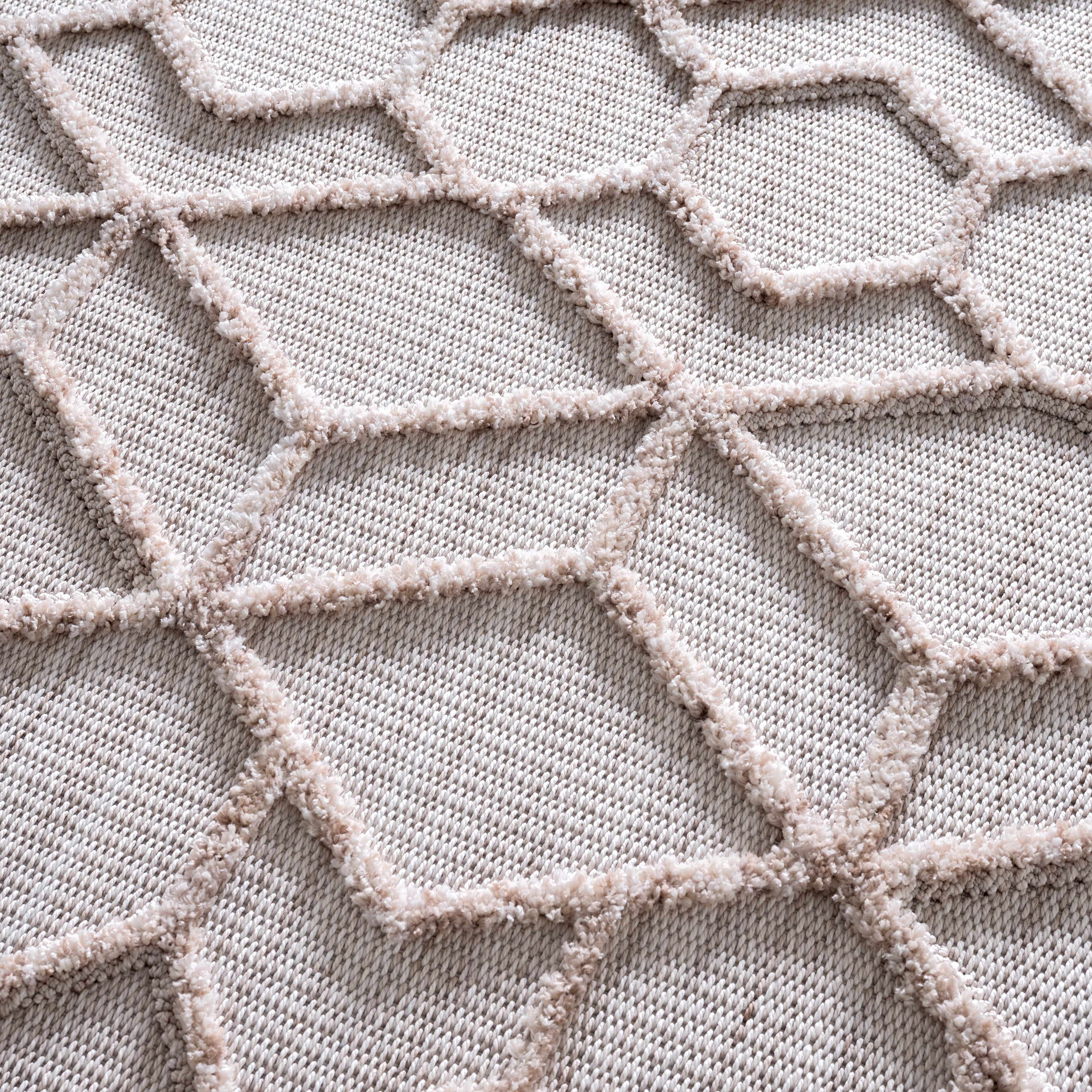 Modern Moroccan Trellis Area Rug