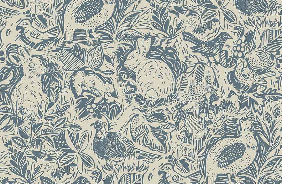 Farmhouse Meadow Wallpaper