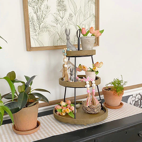 Peter Cottontail Beaded Garland with Tassels, Pick Your Style