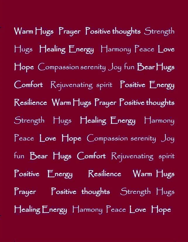 Gift Faux Fur Comfort Words Throw Blanket