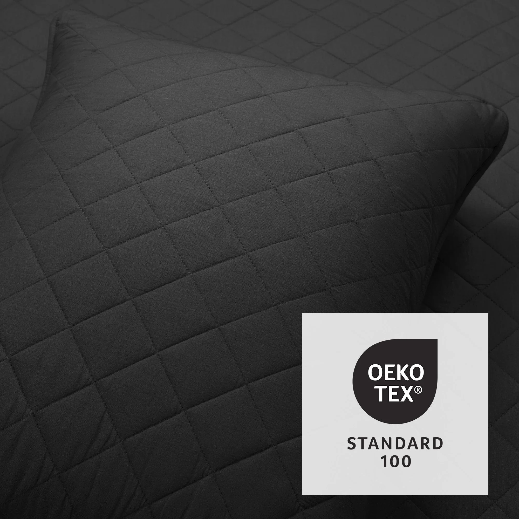 Ava Diamond Oversized Cotton Quilt Set