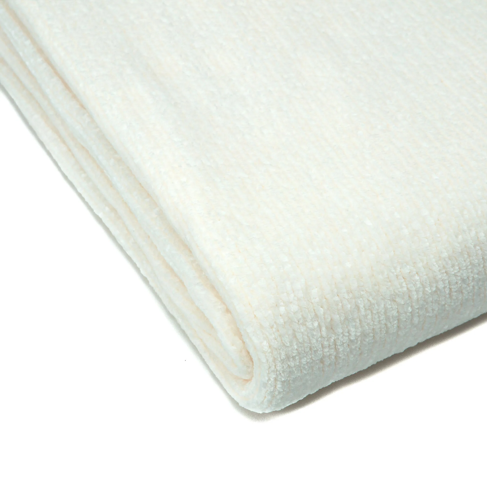 Chenille Luxe Border Throw Blanket