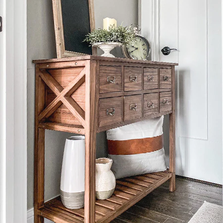 Apothecary Wooden Table
