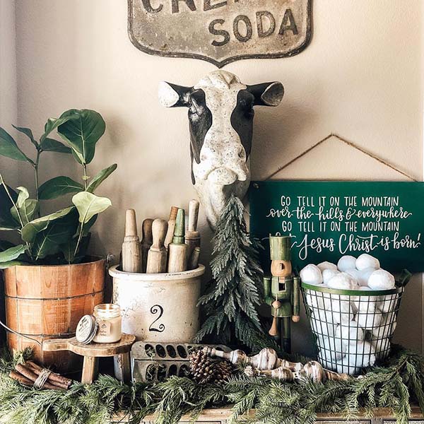 HU-MOOO-NGUS French Farmhouse Cow Head