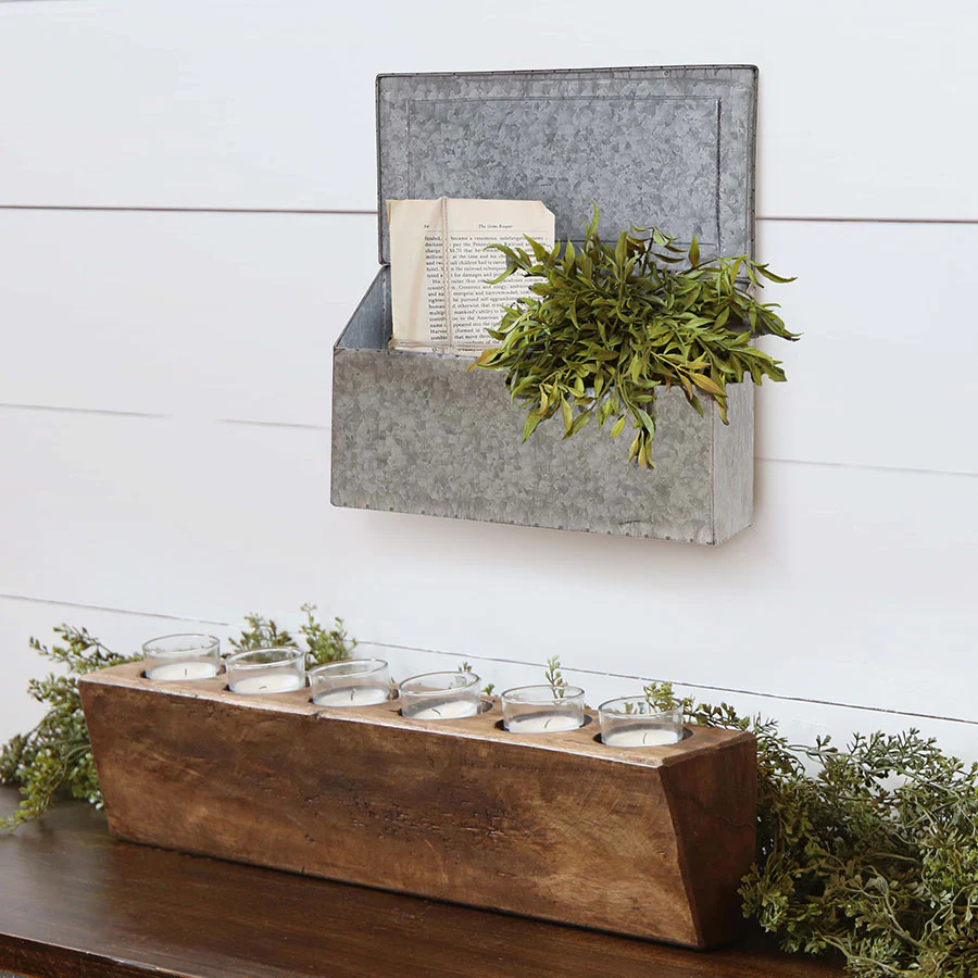 Galvanized Storage Bin