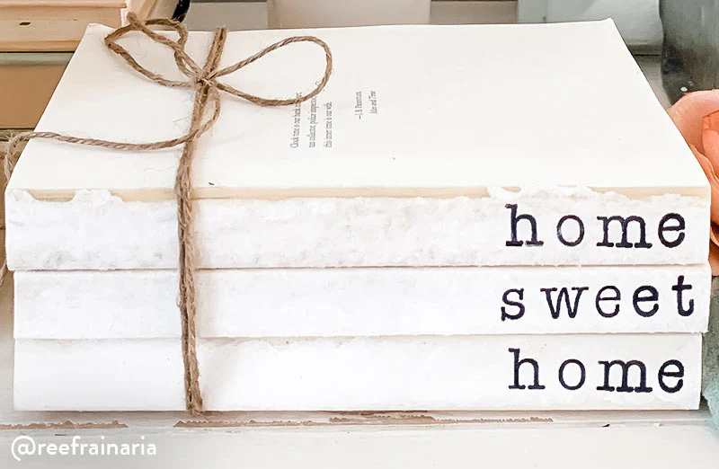 Home Sweet Home Stamped Book Set