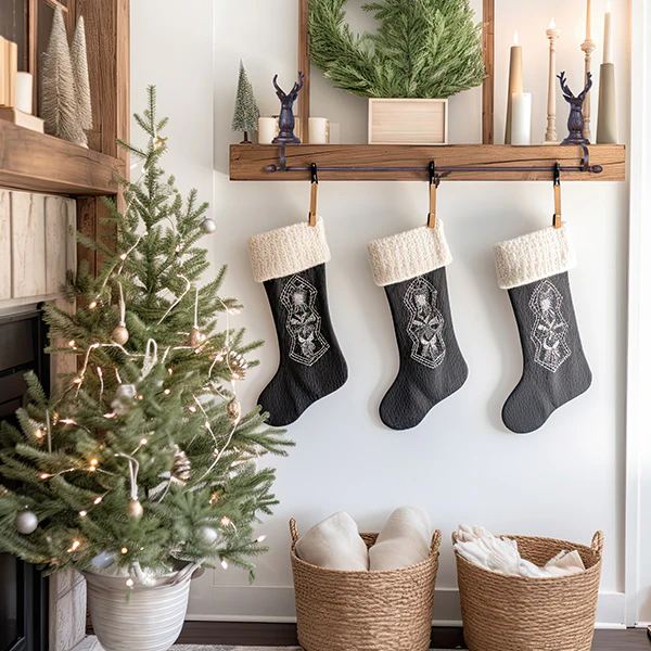 Christmas Stocking Display Bar