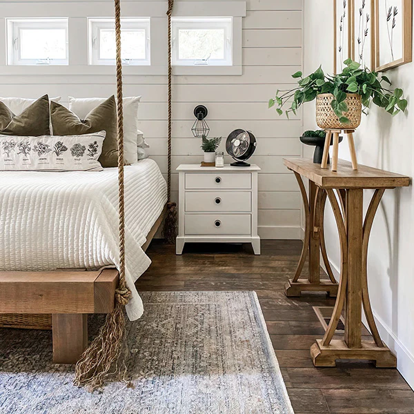 44 Inch Reclaimed Natural Wood Console Table