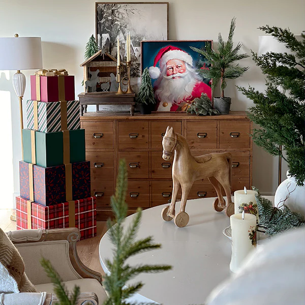 50 Inch Present Stack Topiary